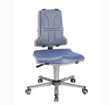 PROFI 4 - Arbeitsstuhl mit Rollen, Sitzhöhe: 43-58 cm